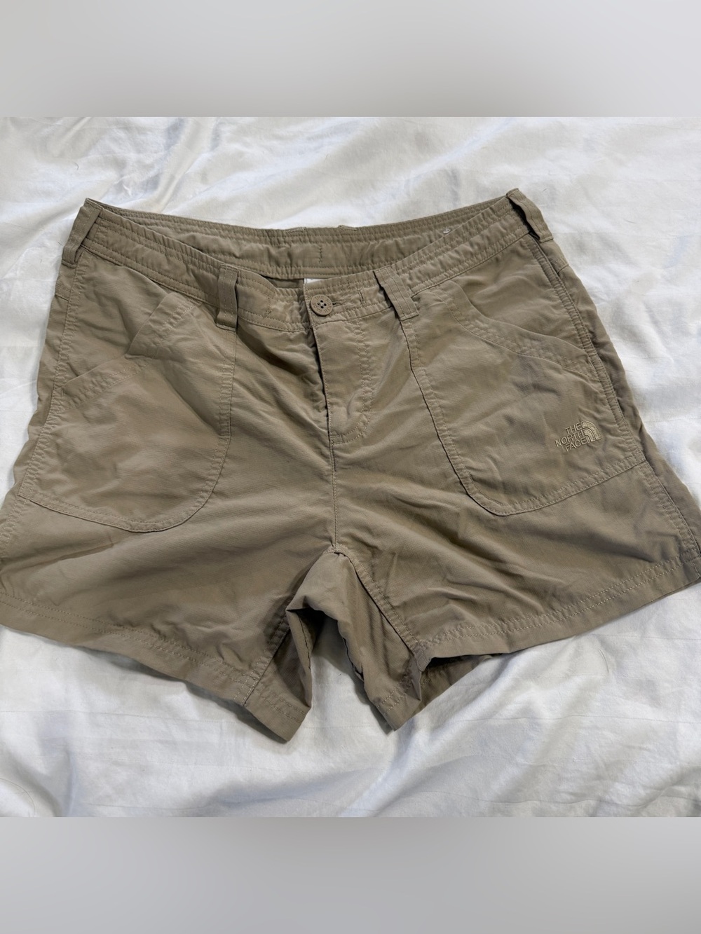 The North Face Beige/Tan Lightweight Trail Shorts